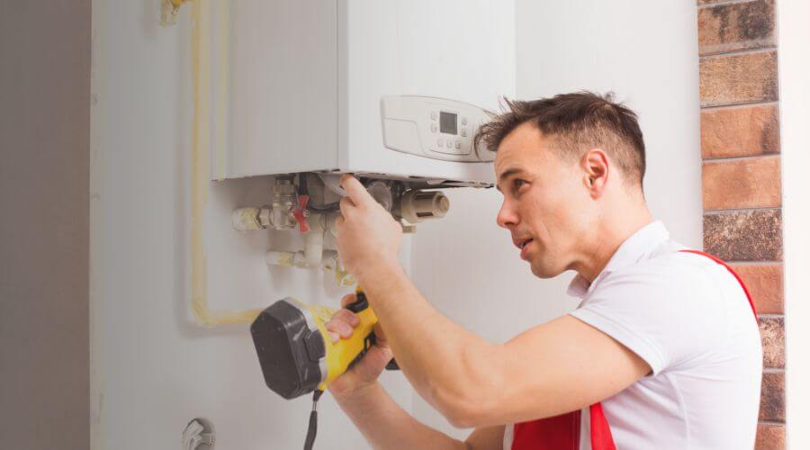 Local tankless water heater installation in Minter, AL